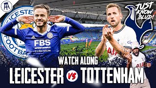 Leicester City 41 Tottenham  PREMIER LEAGUE Watchalong amp HIGHLIGHTS with EXPRESSIONS [upl. by Luing]