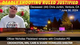 BREAKING NEWS Deadly Shooting At Crookston Care amp Share Ruled Justified [upl. by Aran]