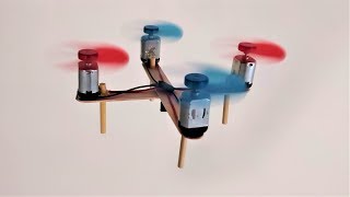 Making drone using Popsicle sticks [upl. by Allemrac471]