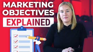 Marketing Objectives Explained  10 Examples [upl. by Manoop]