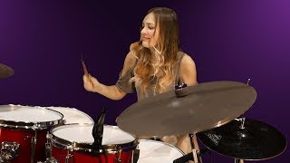 Slow Ride – Foghat  Mia Morris full version drum cover Nashville Drummer Musician Songwriter [upl. by Narol]