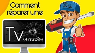 comment réparer lécran dune télévision 🔧🇧🇫 [upl. by Timothee]