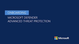 Onboarding machines to Microsoft Defender ATP [upl. by Zashin]