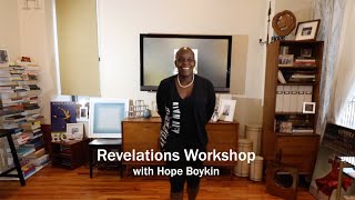 Revelations Workshop with Hope Boykin [upl. by Ellener]