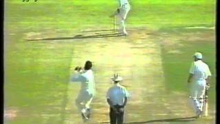 RARE Wasim Akram 510 of 7 Overs vs Leicestershire County Match 1993 [upl. by Ynohtnacram95]