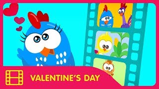 Valentines Day Cartoon  Lottie Dottie Mini  A Valentines Hay day  Learning Videos for Toddlers [upl. by Gnus]