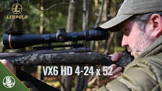 Mike Robinson reviews the Leupold VX6 HD 424x52 rifle scope [upl. by Bruis]