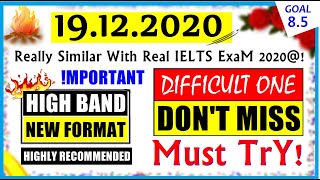 IELTS LISTENING PRACTICE TEST 2020 WITH ANSWERS  19122020  BEST HARD IELTS LISTENING TEST [upl. by Terti]