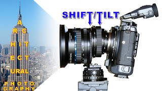 GFX 100 Using Tilt Focus and Shift with Architectural Photography [upl. by Leggett]