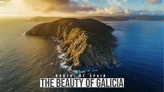 The Beauty of Galicia  4K Aerial Video from the North of Spain [upl. by Eltsyrc]