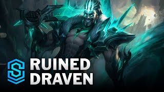 Ruined Draven Skin Spotlight  League of Legends [upl. by Bolanger313]