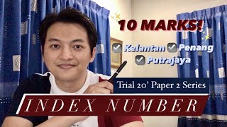 F4 Add Math  Index Numbers Trial Questions [upl. by Bernj]