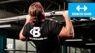 How To Do a Negative PullUp  Exercise Guide [upl. by Bahr]