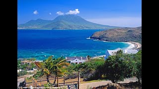 Saint Kitts Caribbean Island in 4K [upl. by Nnylyt]