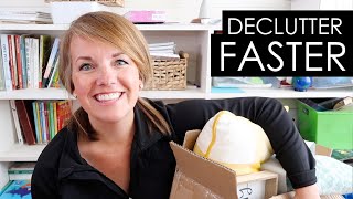 5 Tips to Declutter FASTER [upl. by Irving488]