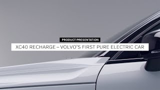 The Volvo XC40 Recharge Walkaround [upl. by Nuahs422]