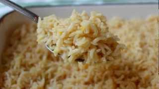 Classic Rice Pilaf  How to Make Perfect Rice [upl. by Oirotciv]