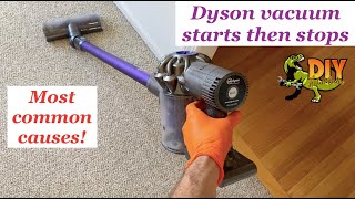 Dyson vacuum starts then stops  MOST Common Causes [upl. by Gennaro]