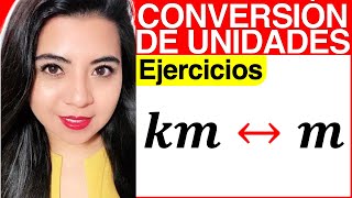 CONVERTIR KILOMETROS a METROS y METROS a KILOMETROS Ejemplos [upl. by Younglove427]