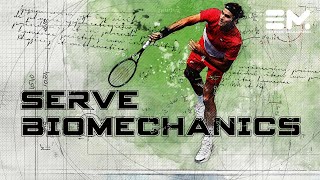 Tennis Serve Biomechanics  Serve Technical Analysis  EM Tennis [upl. by Gilliam]