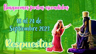 BUSQUEMOS PERLAS ESCONDIDAS 18 AL 24 DE SEPTIEMBRE 2023 ESTER 6 AL 8 [upl. by Umberto]