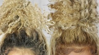 How to Lighten Dark Roots to Blonde [upl. by Dahcir]