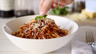 Spaghetti Bolognese Recipe [upl. by Yona]