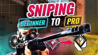 4 Levels of SNIPING Beginner to Pro  Valorant [upl. by Bonnell424]