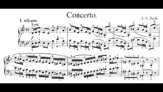 Bach Keyboard Concerto in D Minor BWV 1052 Bahrami Dinnerstein [upl. by Ramburt]