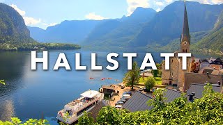 HALLSTATT AUSTRIA  Walking Tour of Most Famous Village in Europe [upl. by Sofie]