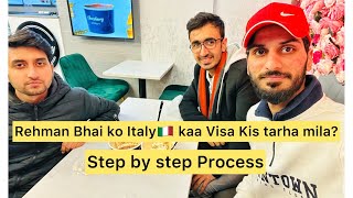 How To get italy 🇮🇹 visa From UKSchengen visa  step by step process [upl. by Hanan]