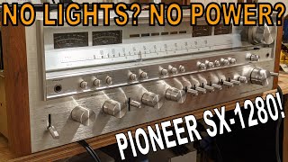 Pioneer SX1280 MONSTER Receiver Repair [upl. by Adnolahs]