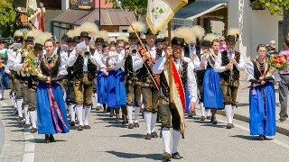 Bezirksmusikfest in Völs am Schlern 2016  Festumzug [upl. by Chrystel]