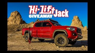 HOW TO USE A HI LIFT JACK  HI LIFT JACK GIVEAWAY [upl. by Roskes]