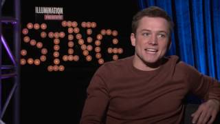 SING Backstage with Taron Egerton [upl. by Bryn92]