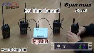 SURECOM SR328 Duplex Repeater Controller [upl. by Ehcadroj]