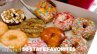 Best Doughnuts In Every State  50 State Favorites [upl. by Wendalyn]