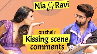 Ravi Dubey REVEALS Sarguns reaction on his kissing scene with Nia  Jamai 20 [upl. by Lyrem]