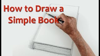 Start Drawing PART 7  Draw a Simple Book [upl. by Egoreg]