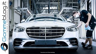 2021 Mercedes SClass  ASSEMBLY PRODUCTION German Car Factory 56 [upl. by Sibylla567]