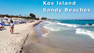 Beautiful Sandy Beaches of Kos Island Marmari Part 4  Hotels on the left side of the coast [upl. by Ewald]