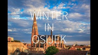 WINTER IN OSIJEK  CROATIA [upl. by Atiran619]