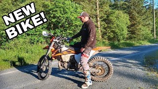 How To Ride A 2 Stroke Dirt Bike EP1  New Dirt Bike First Ride [upl. by Stern]