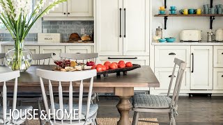 Interior Design — A Sophisticated Cottage Makeover [upl. by Naujid]