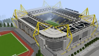 Minecraft  Signal Iduna Park  Westfalenstadion  Borussia Dortmund 11 [upl. by Esalb]