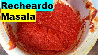 Goan Recheado Masala Paste [upl. by Swec]