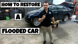 HOW TO RESTORE A FLOODED CAR [upl. by Balas]