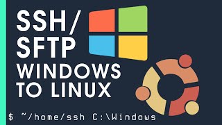 SSH from Windows to Linux  Transfer Files via SFTP [upl. by Atter]