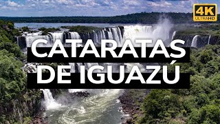 Cataratas de Iguazú Brasil 4K [upl. by Tristan]