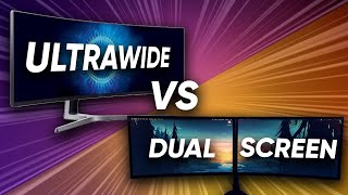 Ultrawide vs Dual Monitor Setup  Whats Better [upl. by Furlong]